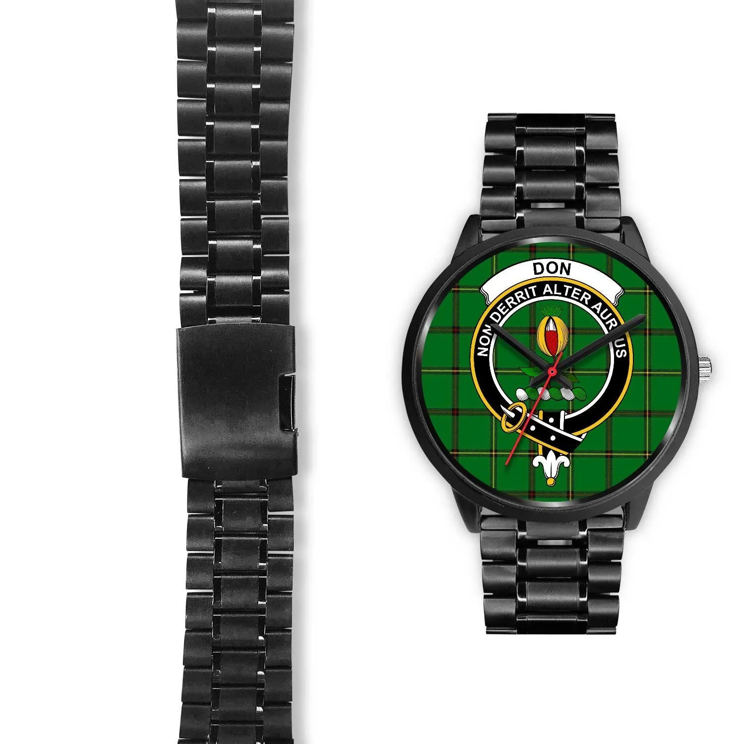 Don (Tribe-of-Mar) Clan Badge Tartan Black Watch