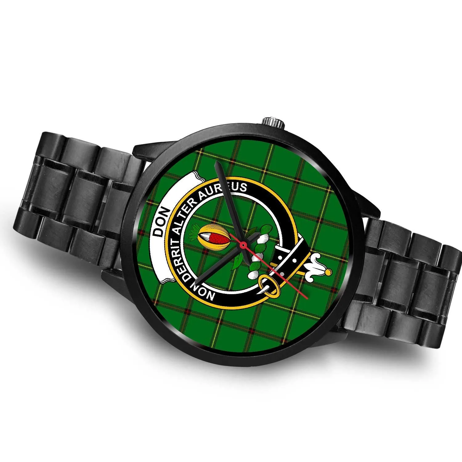 Don (Tribe-of-Mar) Clan Badge Tartan Black Watch