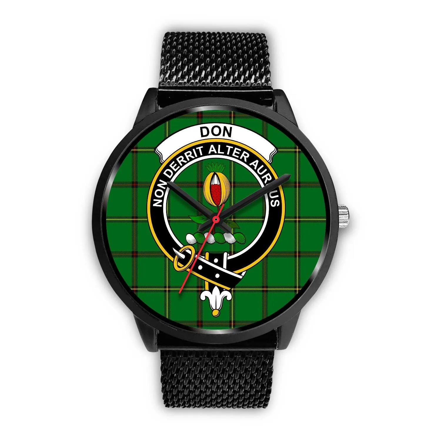 Don (Tribe-of-Mar) Clan Badge Tartan Black Watch