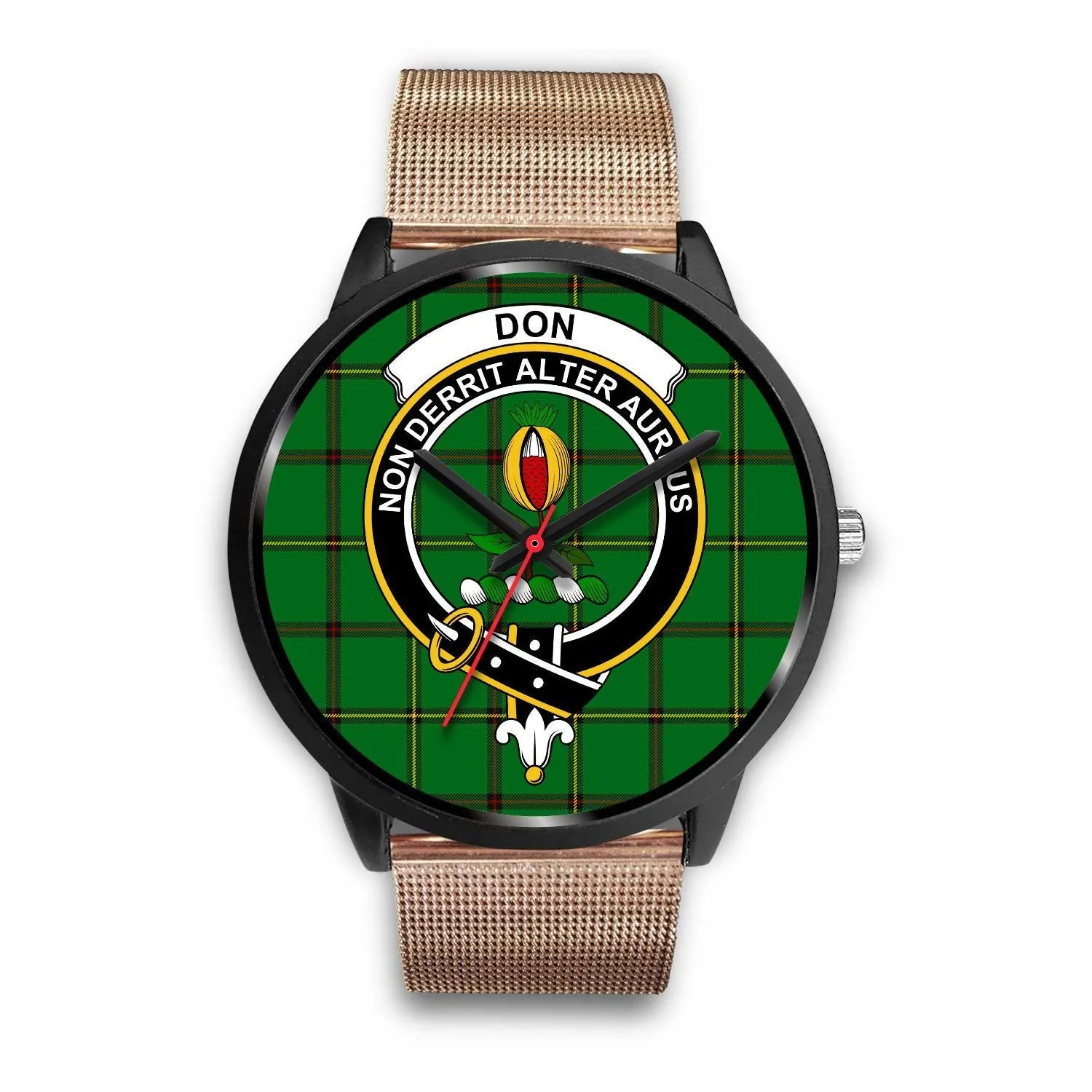 Don (Tribe-of-Mar) Clan Badge Tartan Black Watch