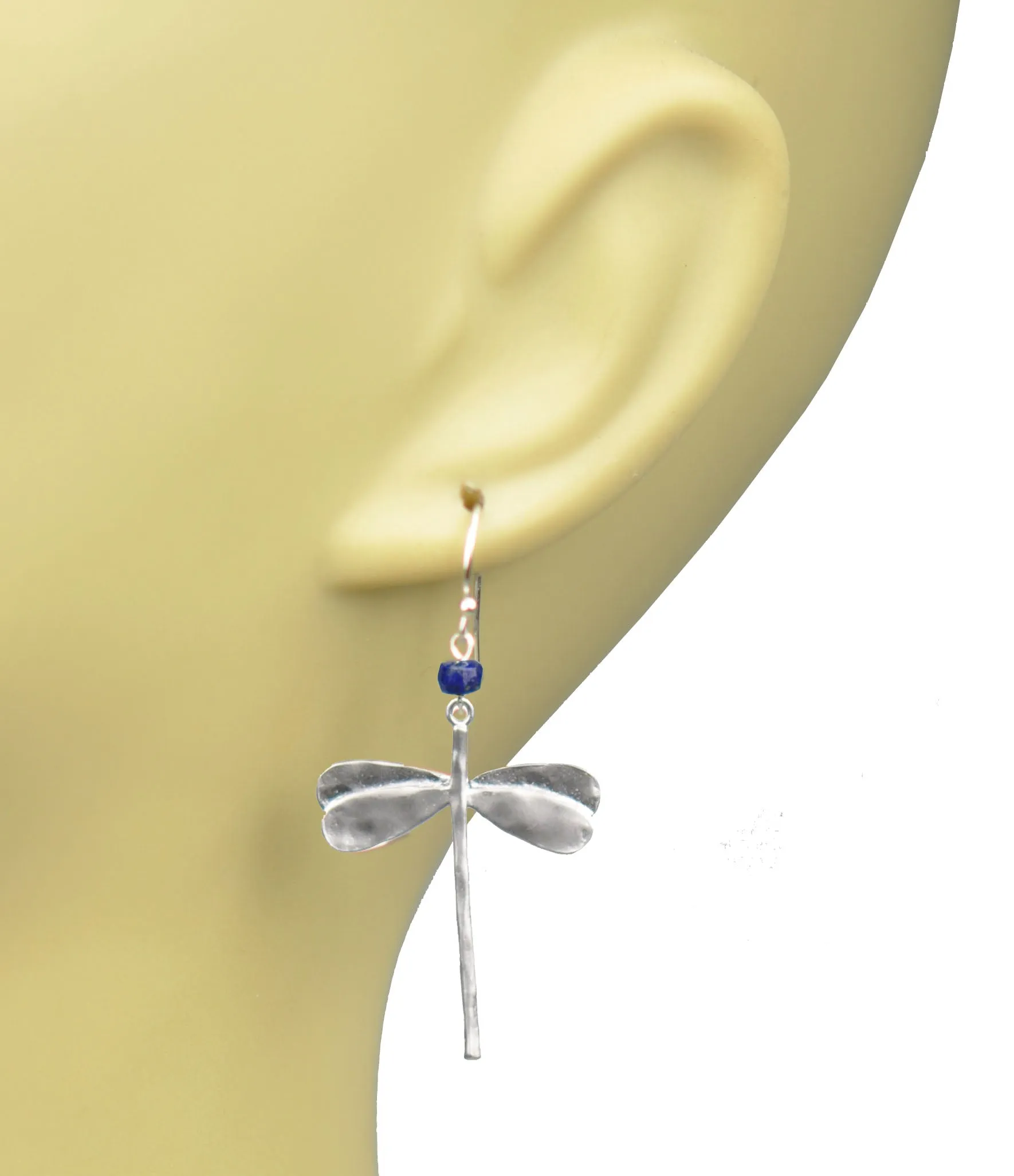 Dragonfly Lapis Lazuli Earrings