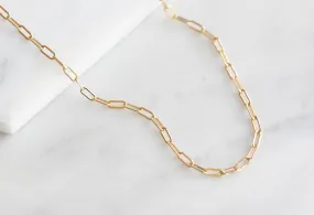 Drawn Cable Chain Anklet/Bracelet