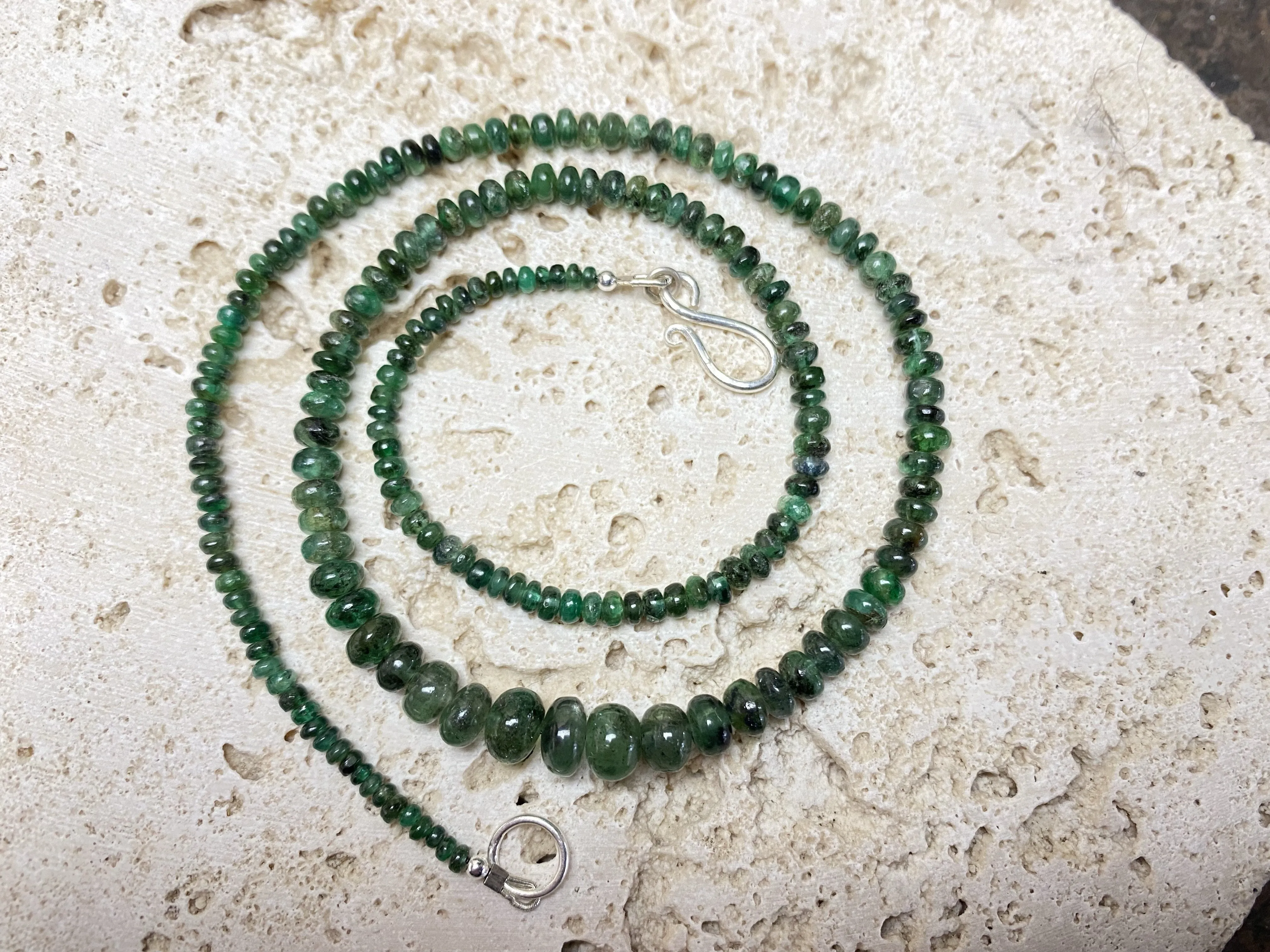 Emerald Bead Necklace