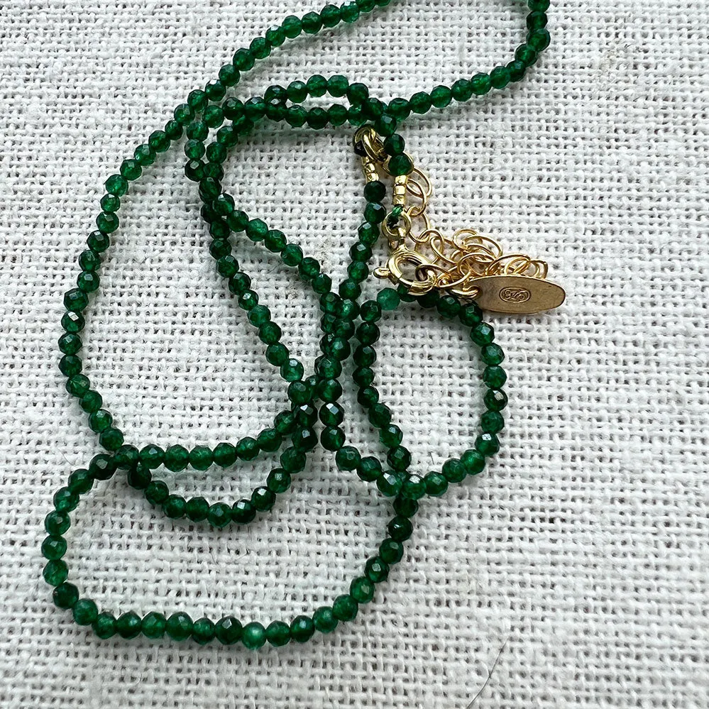 Emerald Crystal Necklace