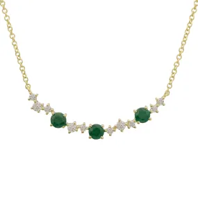 Emerald Strand Necklace