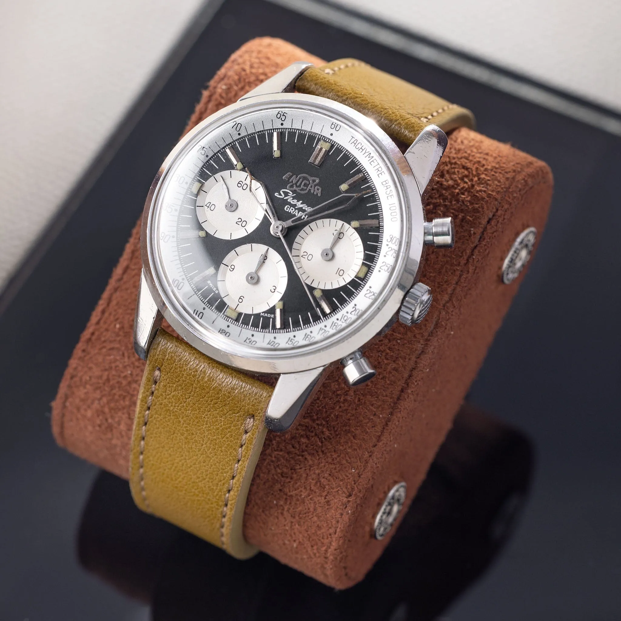 Enicar Sherpa Graph Mk1 Sterling Moss Chronograph