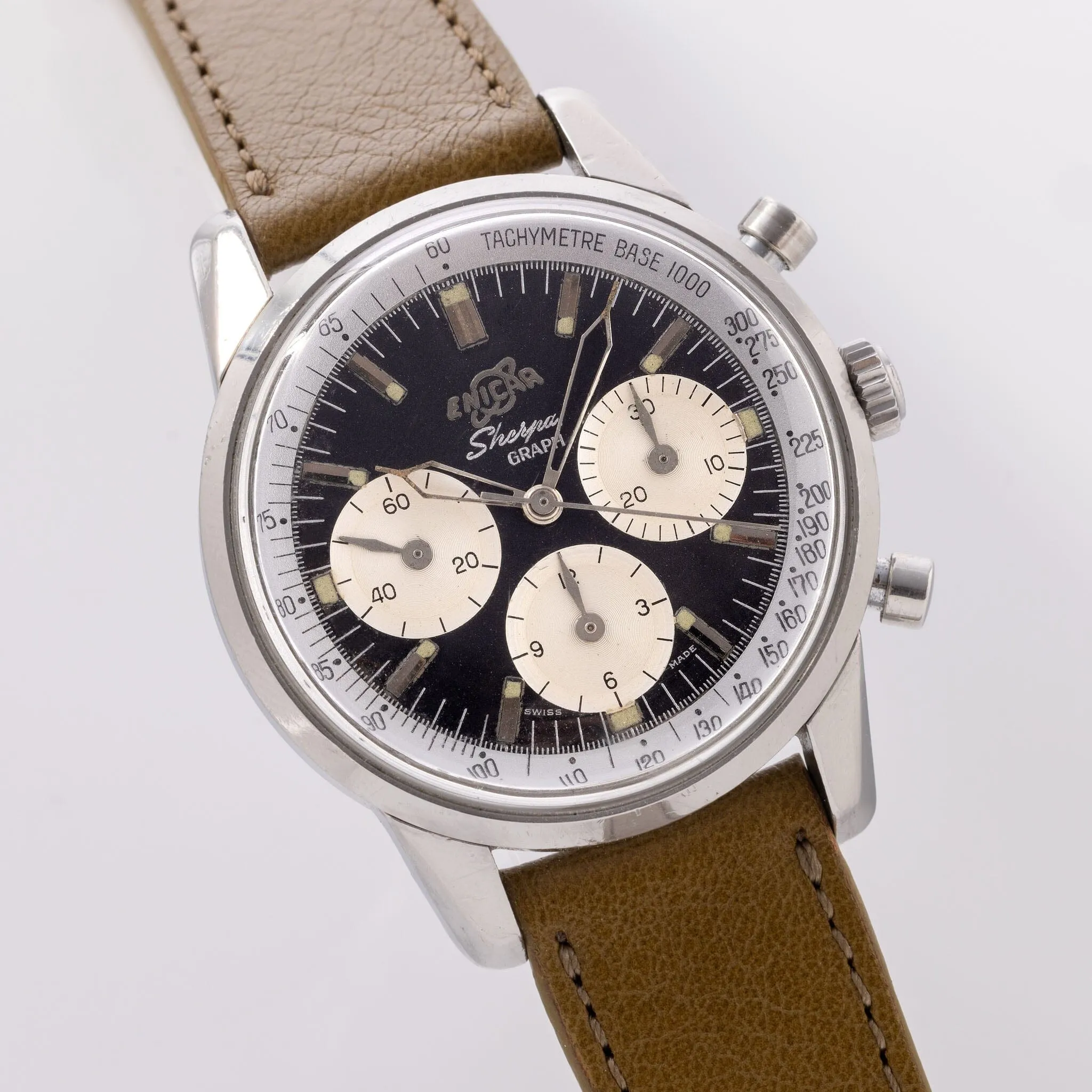 Enicar Sherpa Graph Mk1 Sterling Moss Chronograph