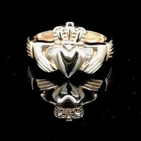 Gents 14ct Gold Claddagh Ring