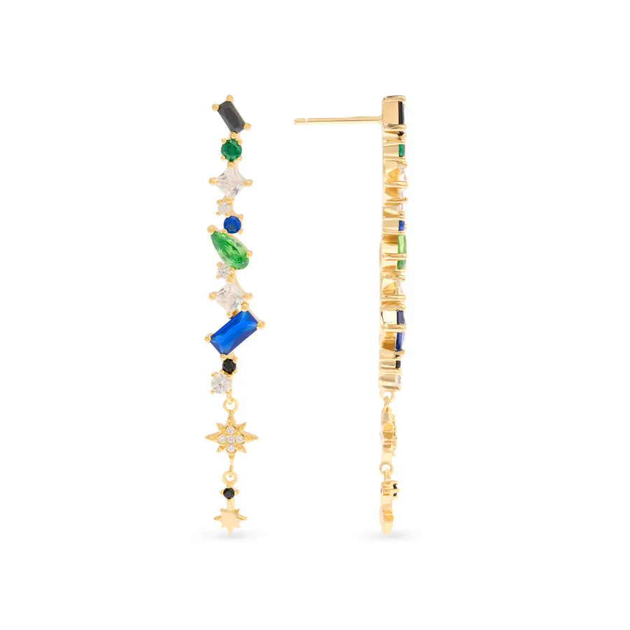 Glimmer Gold Earrings