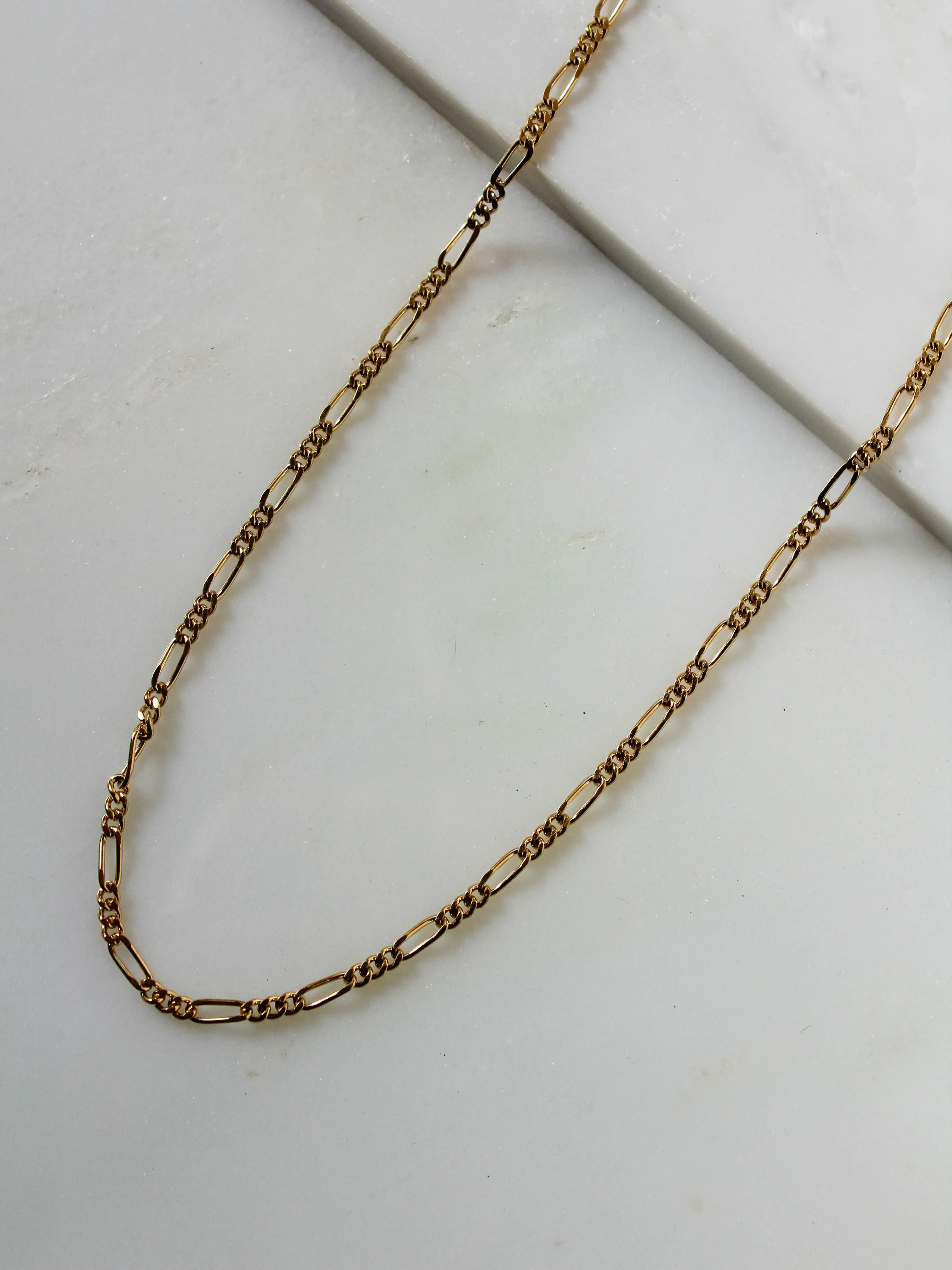 Gold Figueroa Chain Anklet