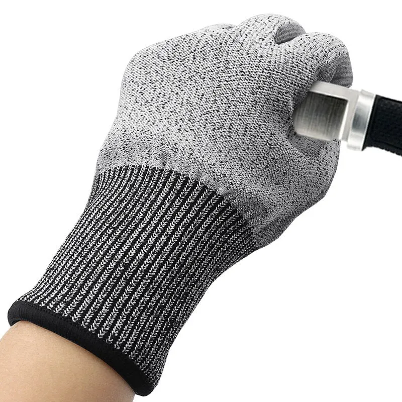 Grade Level 5 Cut-resistant Gloves Anti Cut Gloves Protection Safety Work Butcher Garden Handguard Kitchen Tool