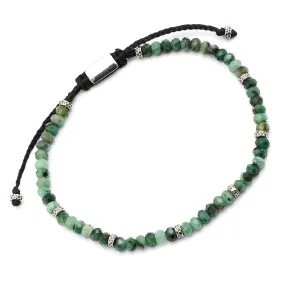 Green Emerald Pull Bracelet