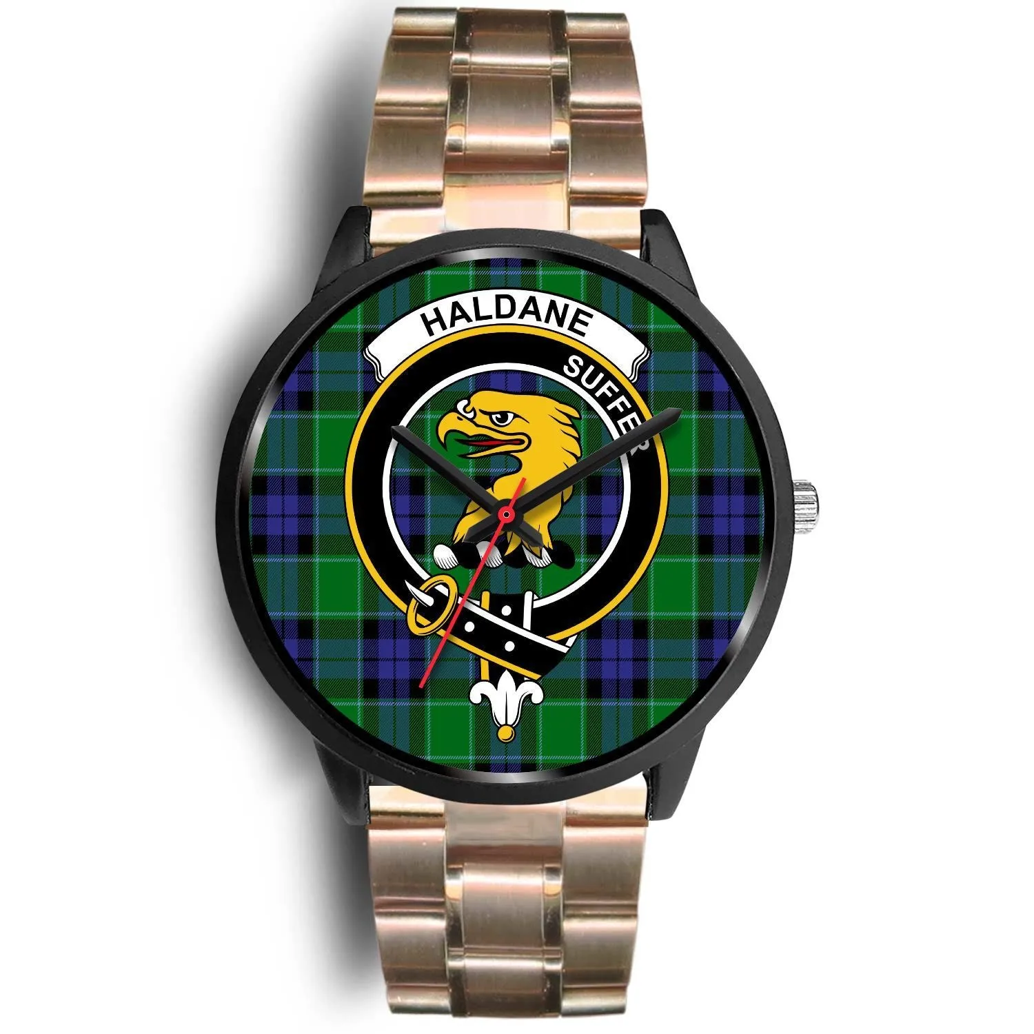 Haldane Clan Badge Tartan Black Watch