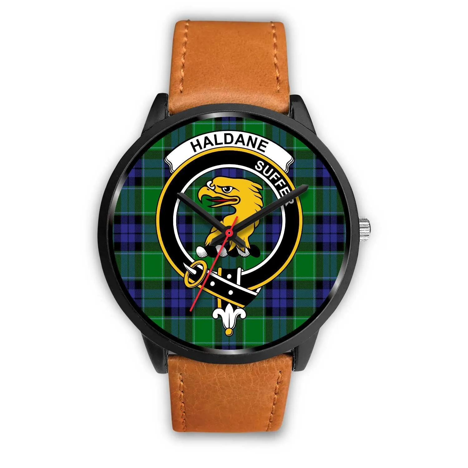 Haldane Clan Badge Tartan Black Watch