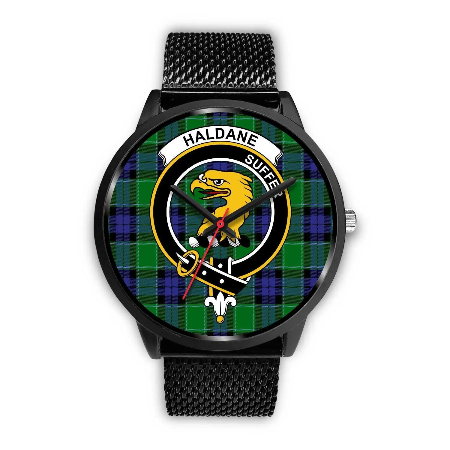 Haldane Clan Badge Tartan Black Watch