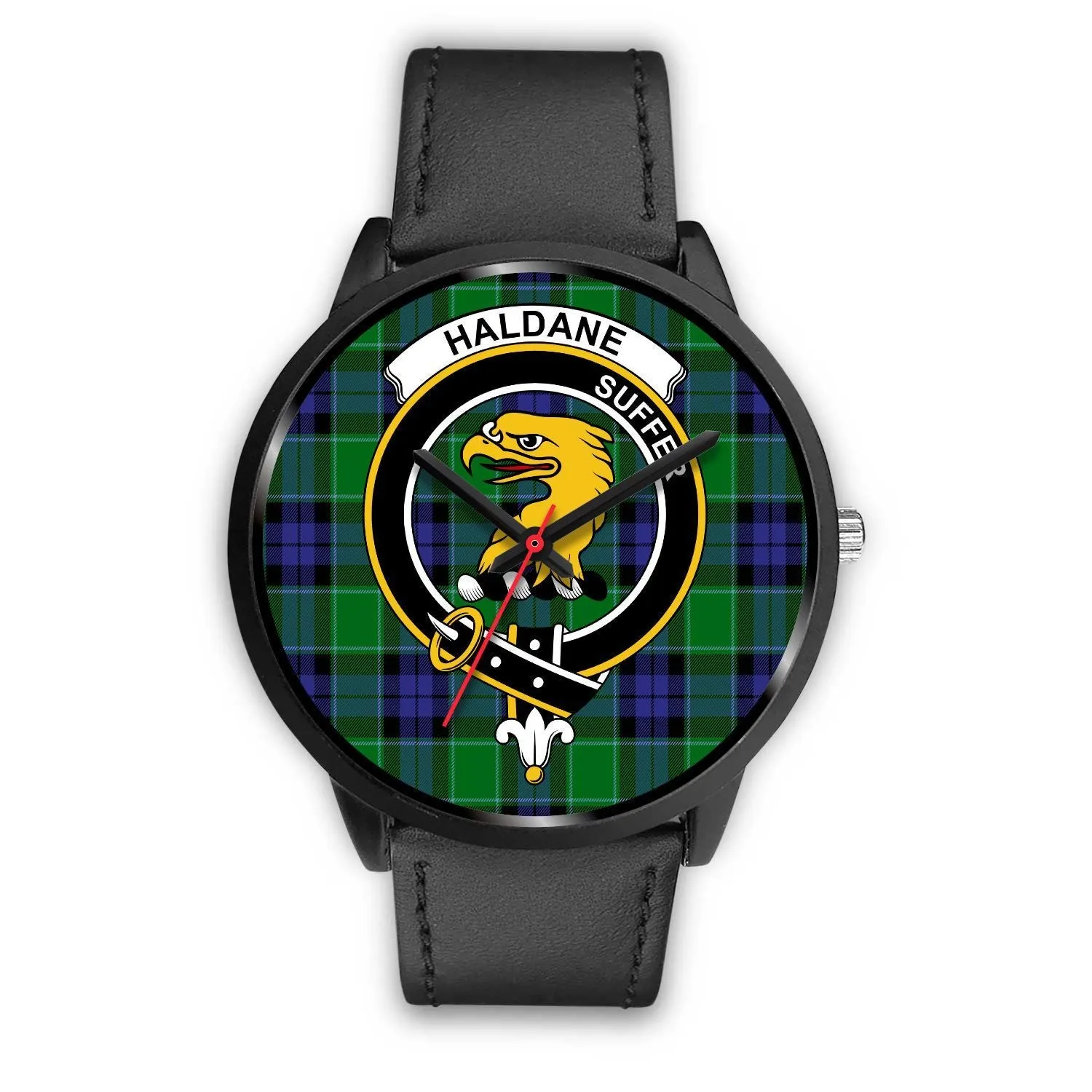 Haldane Clan Badge Tartan Black Watch