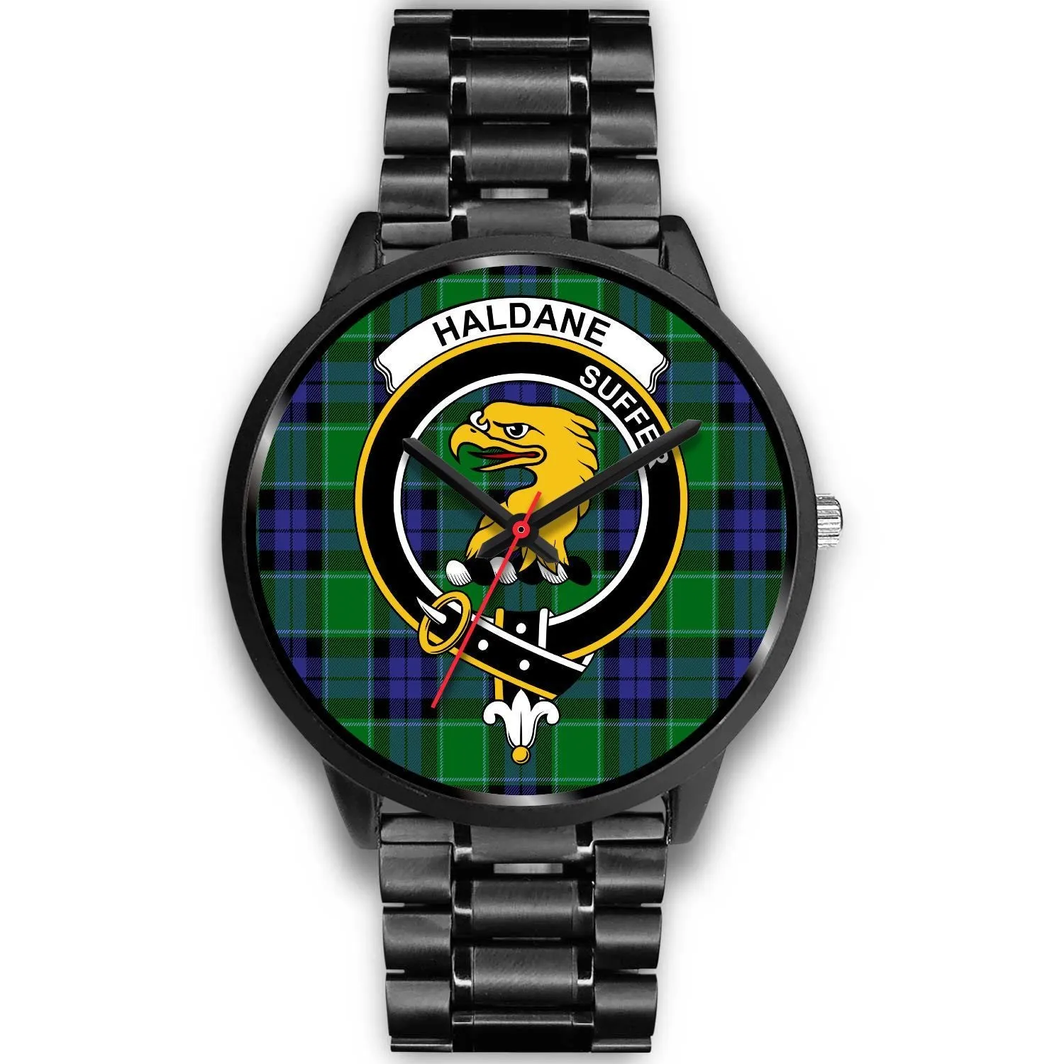 Haldane Clan Badge Tartan Black Watch