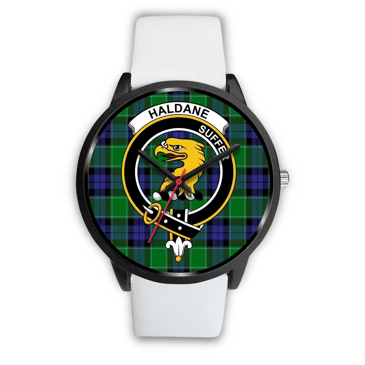 Haldane Clan Badge Tartan Black Watch