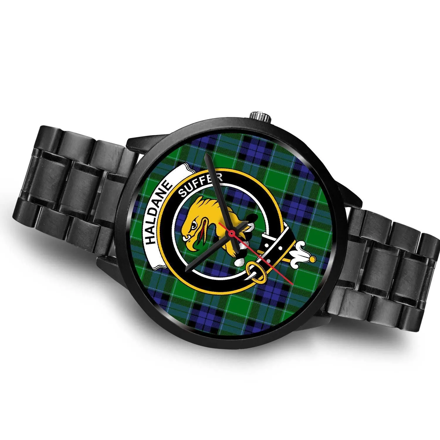 Haldane Clan Badge Tartan Black Watch