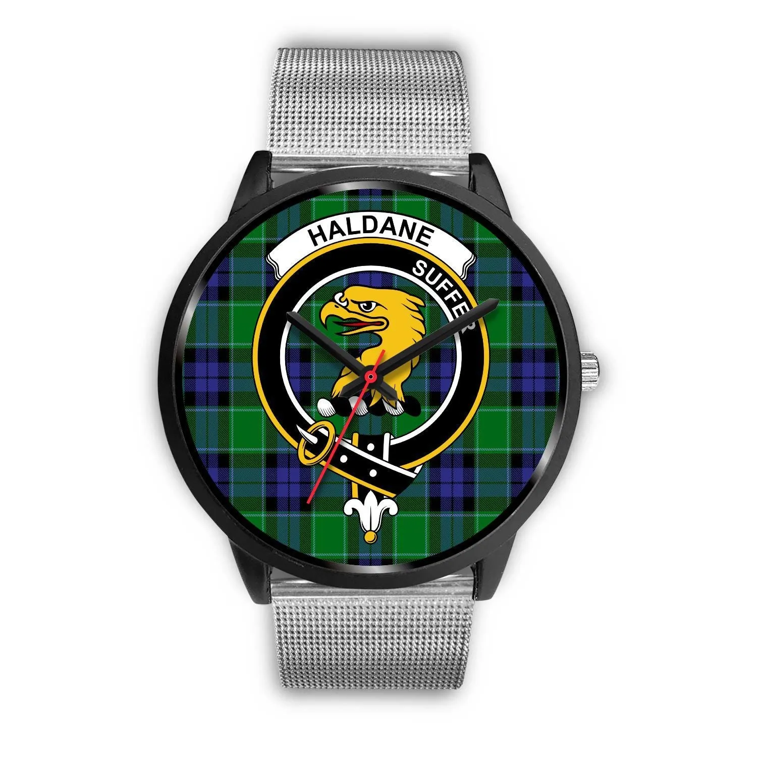 Haldane Clan Badge Tartan Black Watch