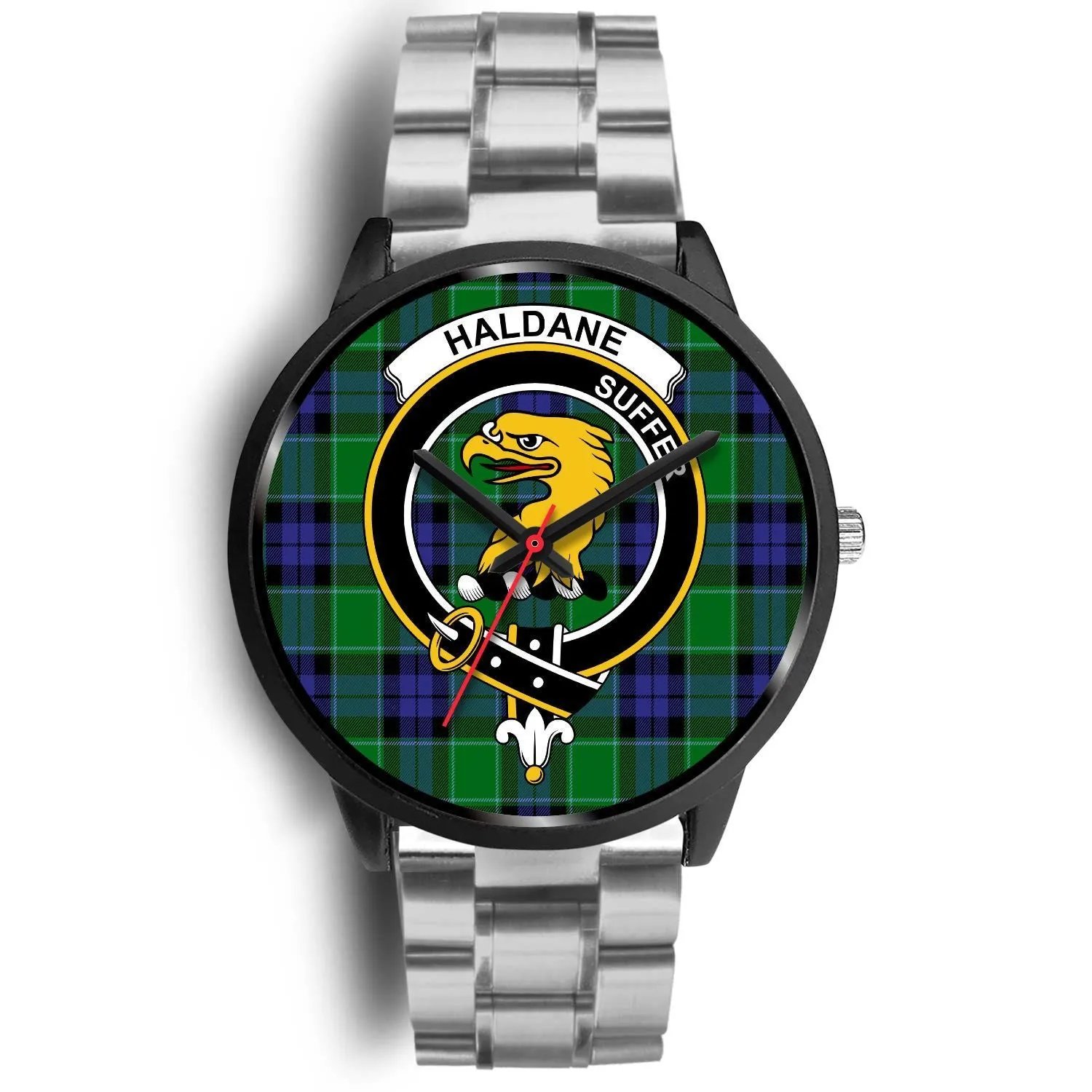 Haldane Clan Badge Tartan Black Watch