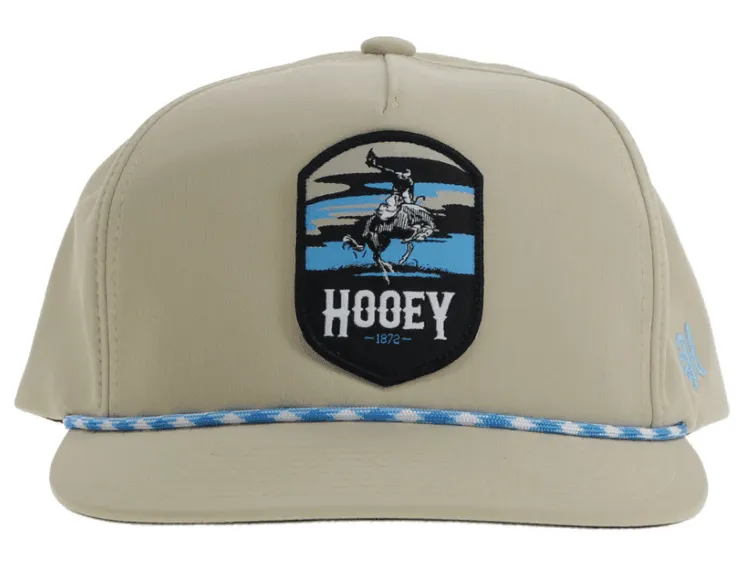 Hooey Cheyenne Tan Trucker Snapback Hat 2444T-TN