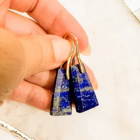 Hypatia Earring : Lapis or Labradorite