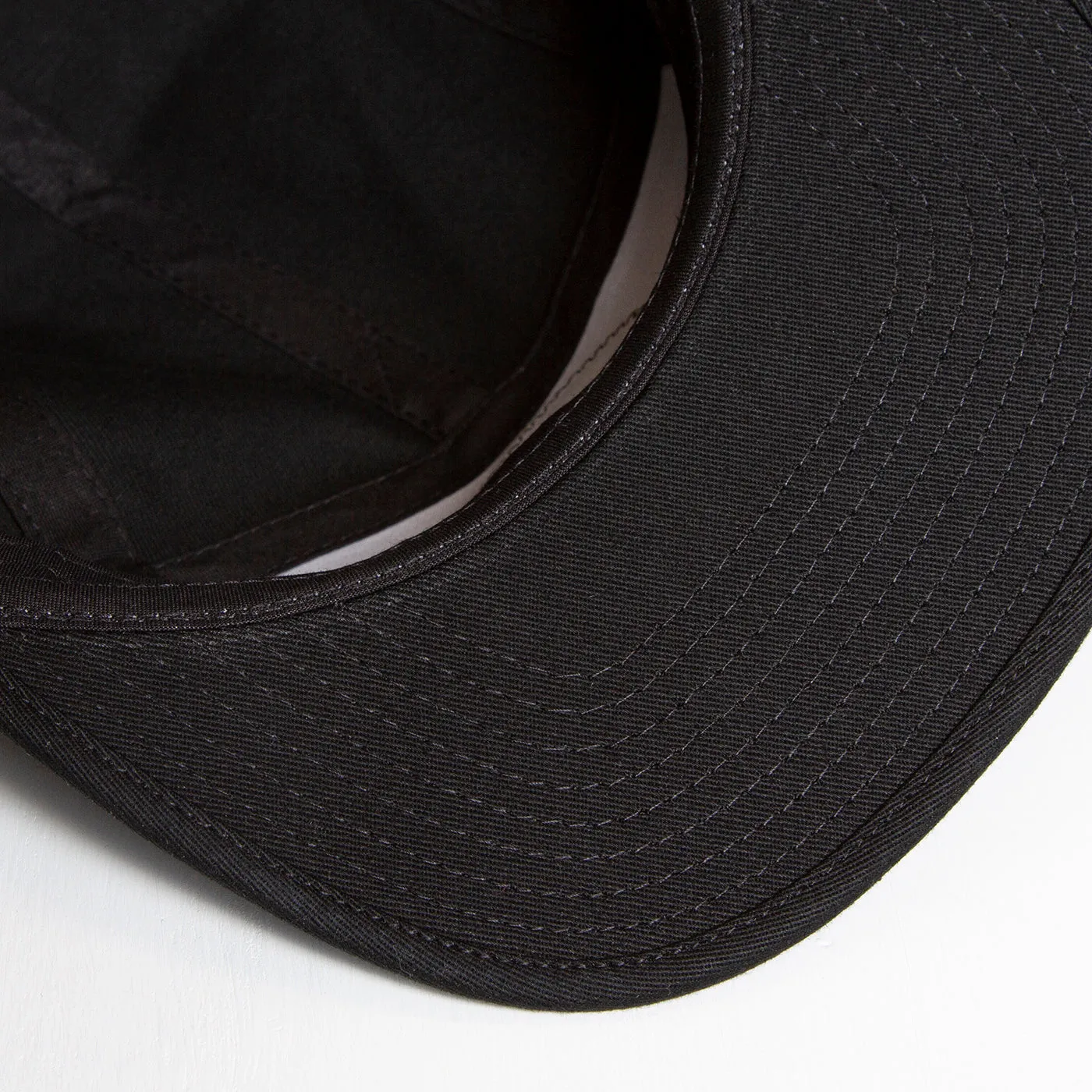 Illegal Rave - 5 Panel Cap - Black