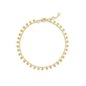 Ivy Anklet in Gold