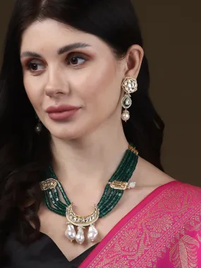 Jaadui Necklace with Earring Jewellery Set