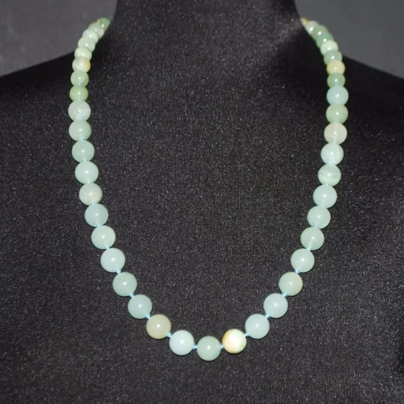 Jungle Green Genuine Jade Stone Necklace