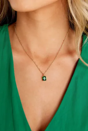 Kate Emerald Necklace