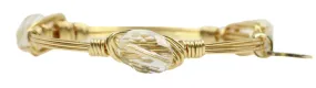 Kids' Clear Iridescent Bangle