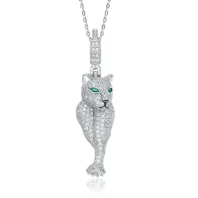 La Scène Emerald Cheetah Pendant