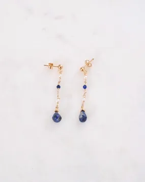 Lapis lazuli Bohemian Earrings