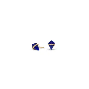 Lapis Lazuli Extra Small Kite Studs