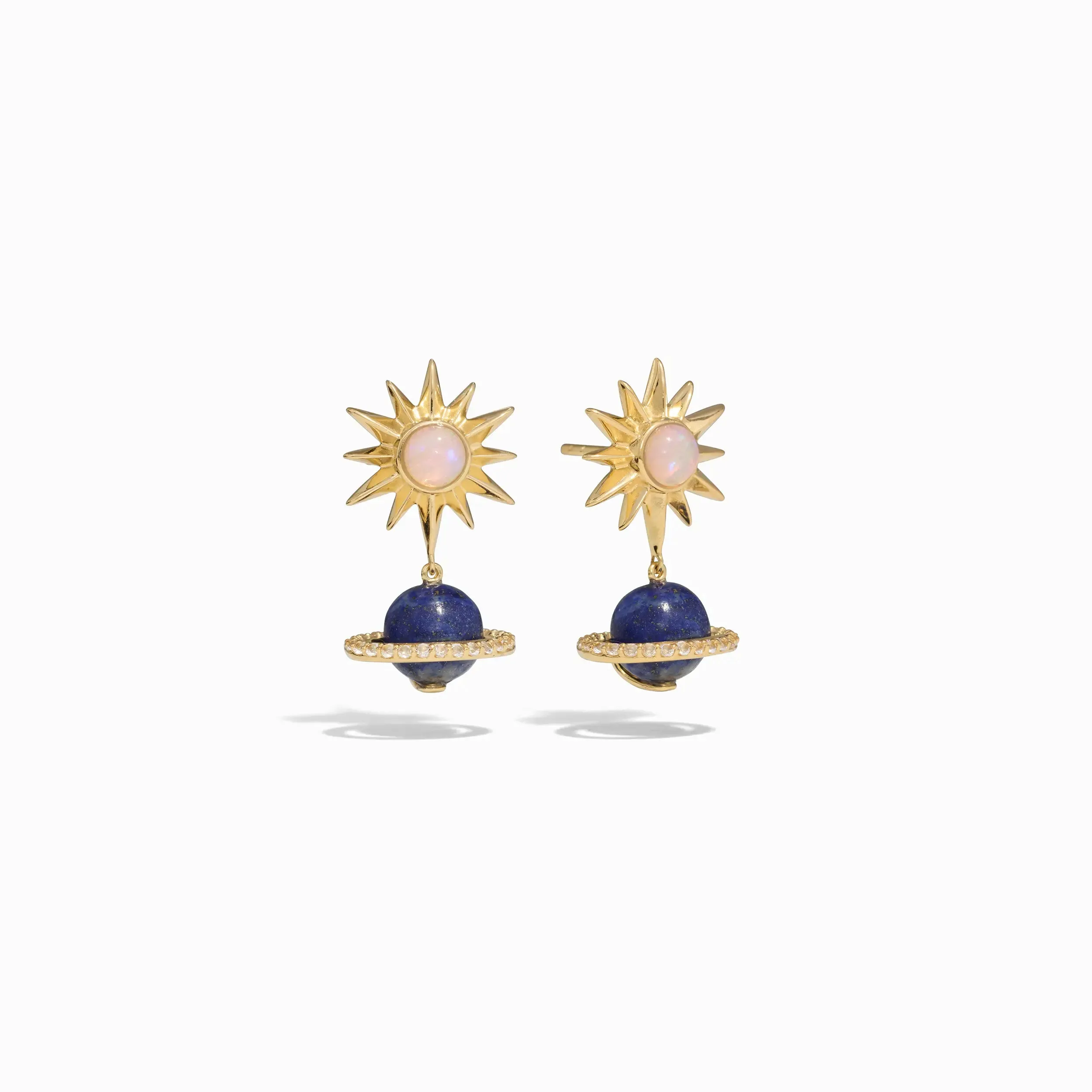 Lapis Saturn Earrings