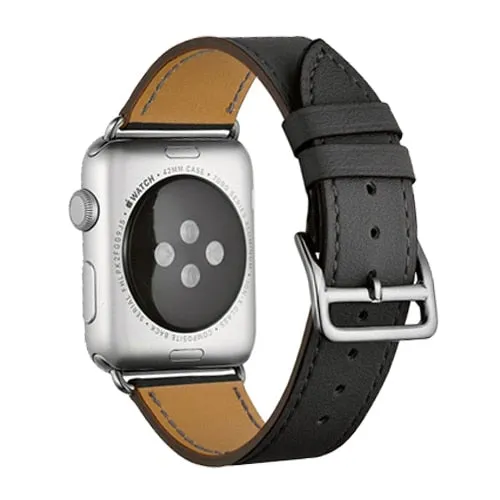 Leather strap for apple watch