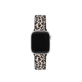 Leopard Leather Watch Band