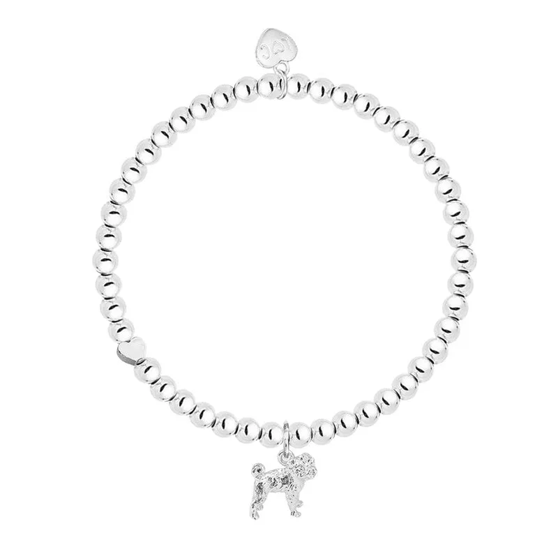 Life Charms Pug and kisses Bracelet