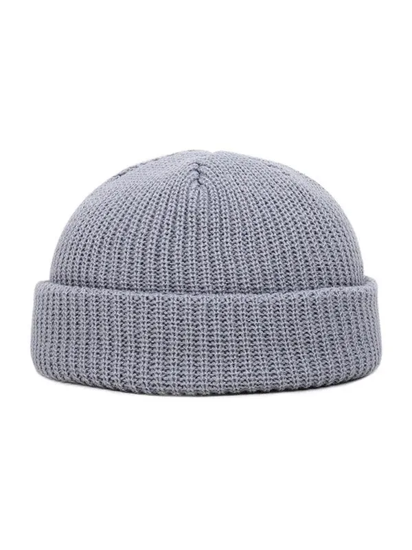 Light Grey Knitted Beanie