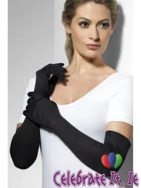 Long Gloves- Black