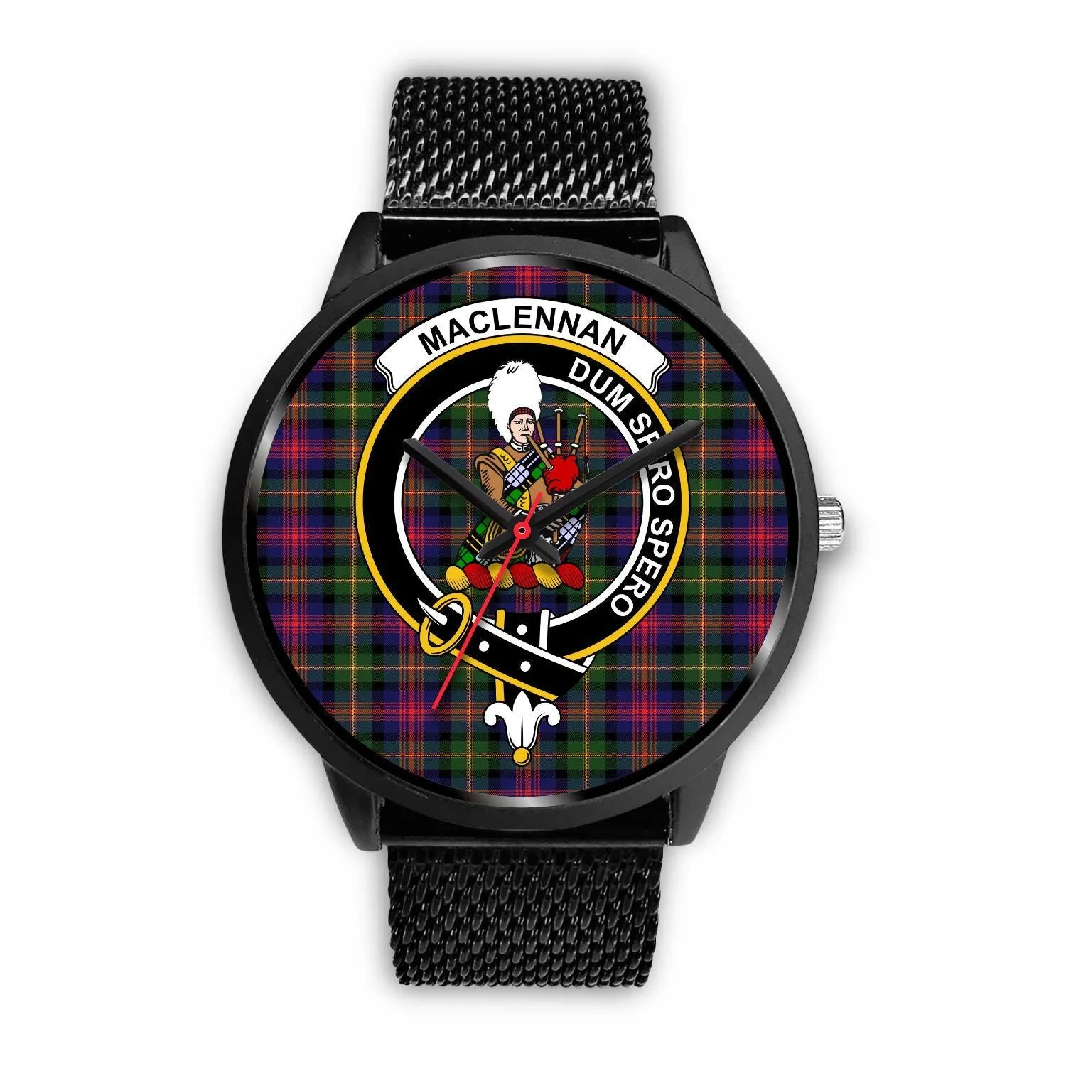 MacLennan Large Clan Badge Tartan Black Watch