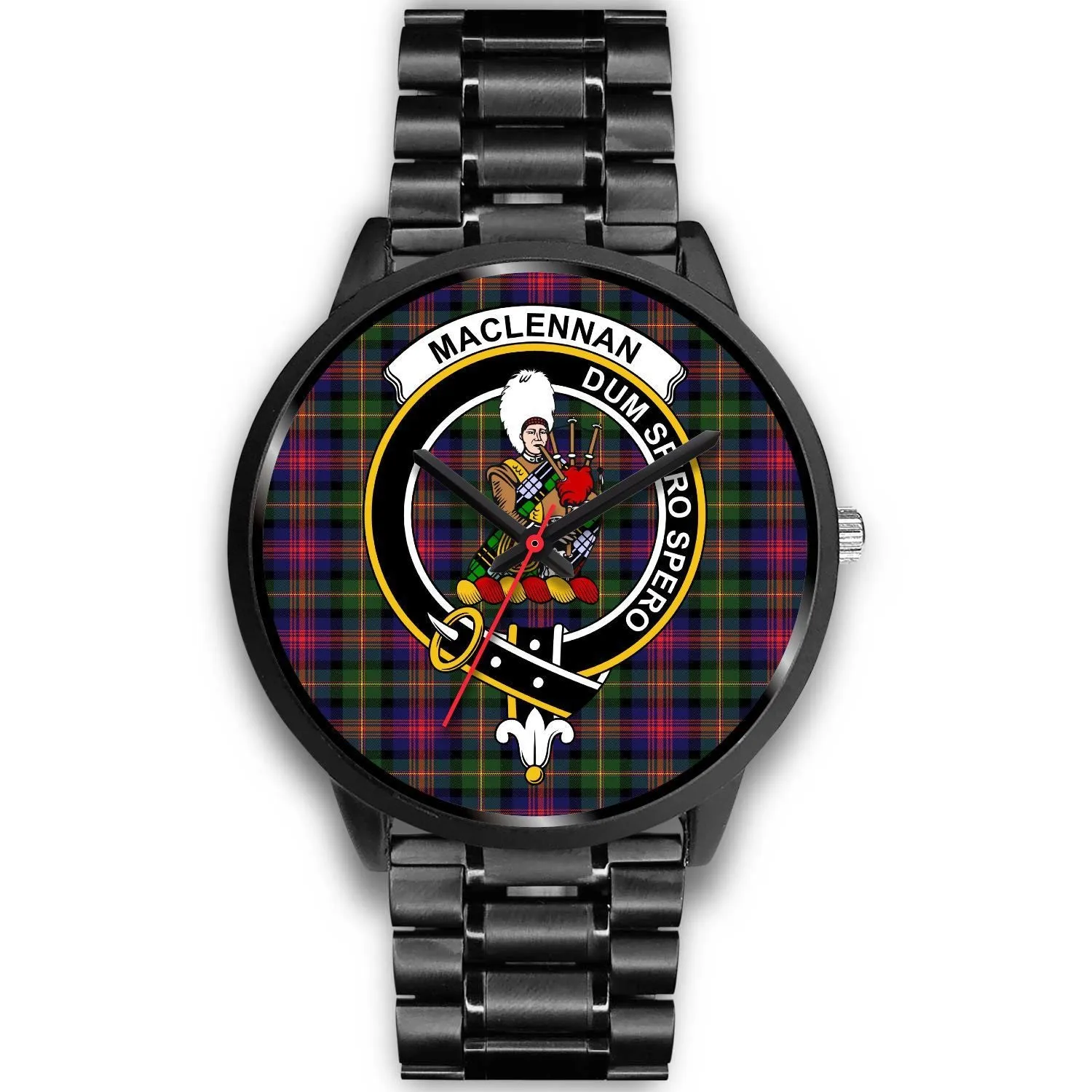 MacLennan Large Clan Badge Tartan Black Watch