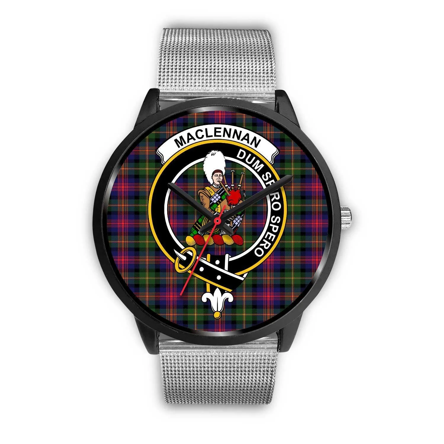 MacLennan Large Clan Badge Tartan Black Watch