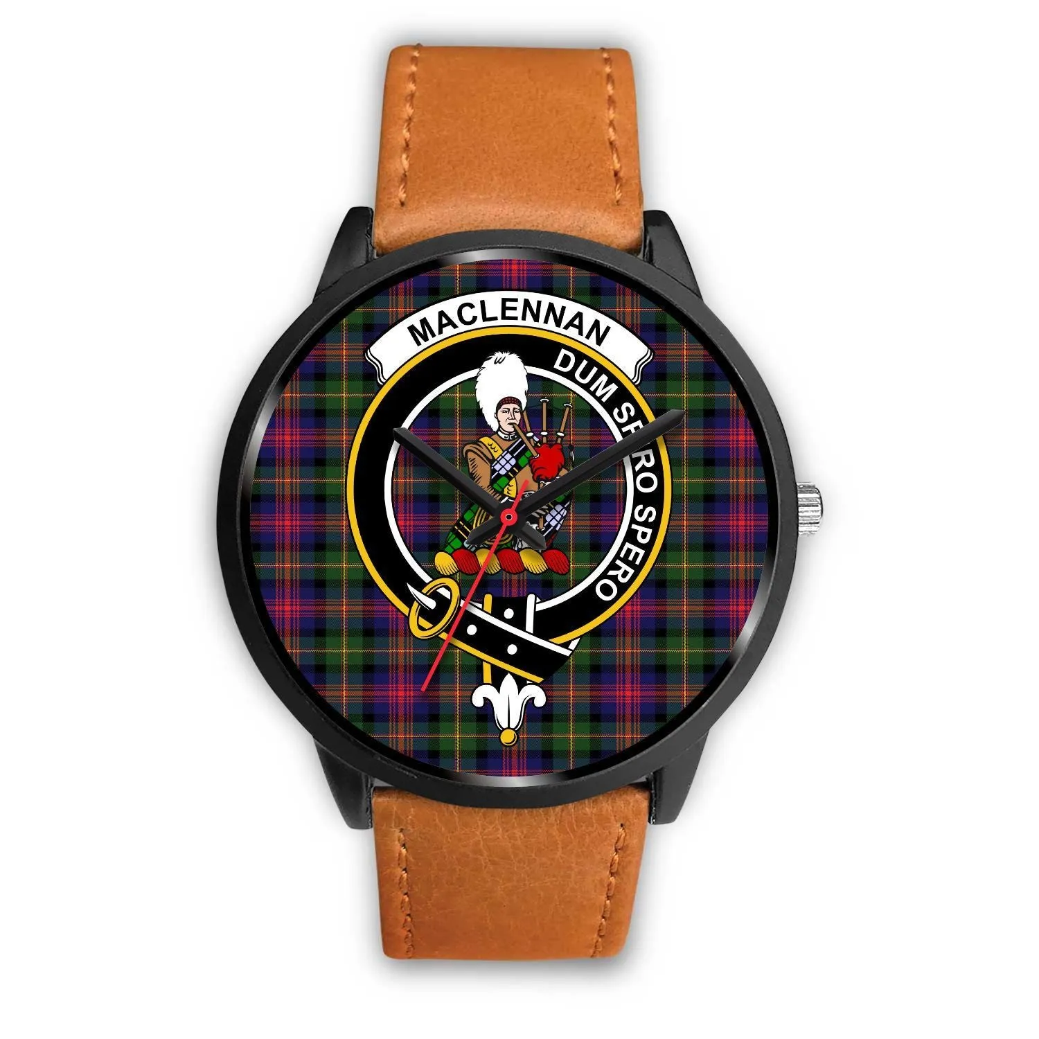 MacLennan Large Clan Badge Tartan Black Watch