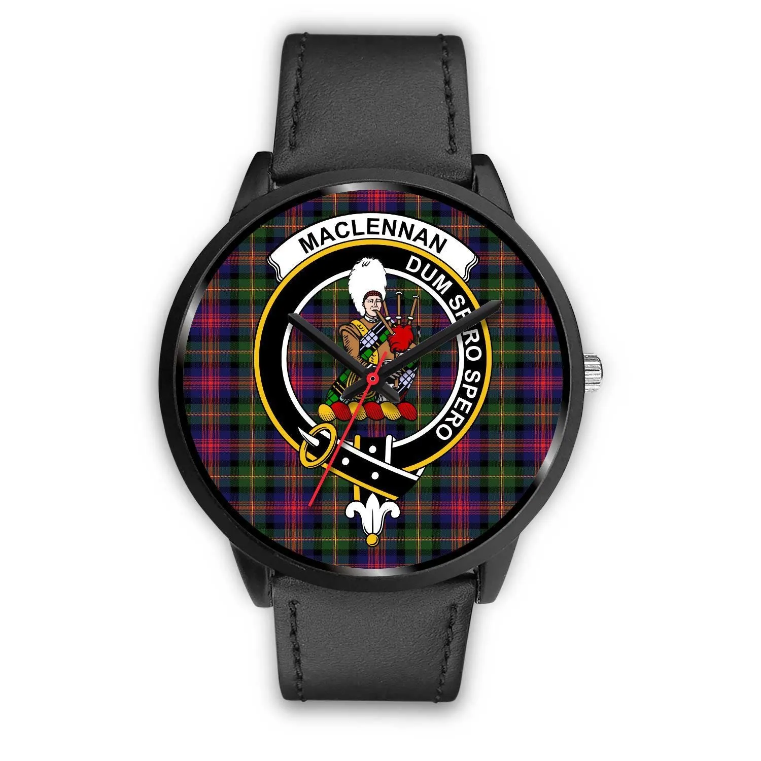 MacLennan Large Clan Badge Tartan Black Watch