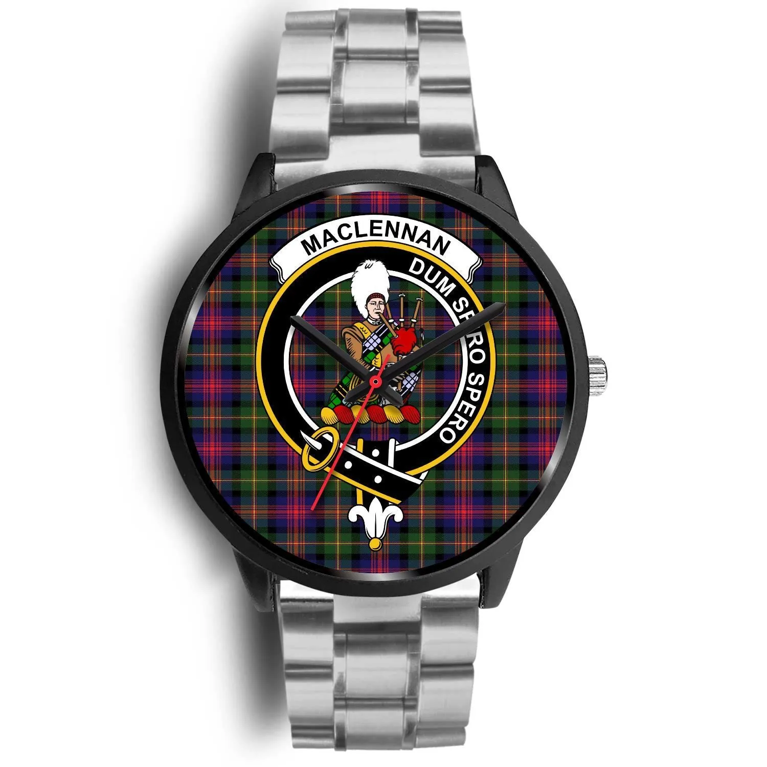 MacLennan Large Clan Badge Tartan Black Watch