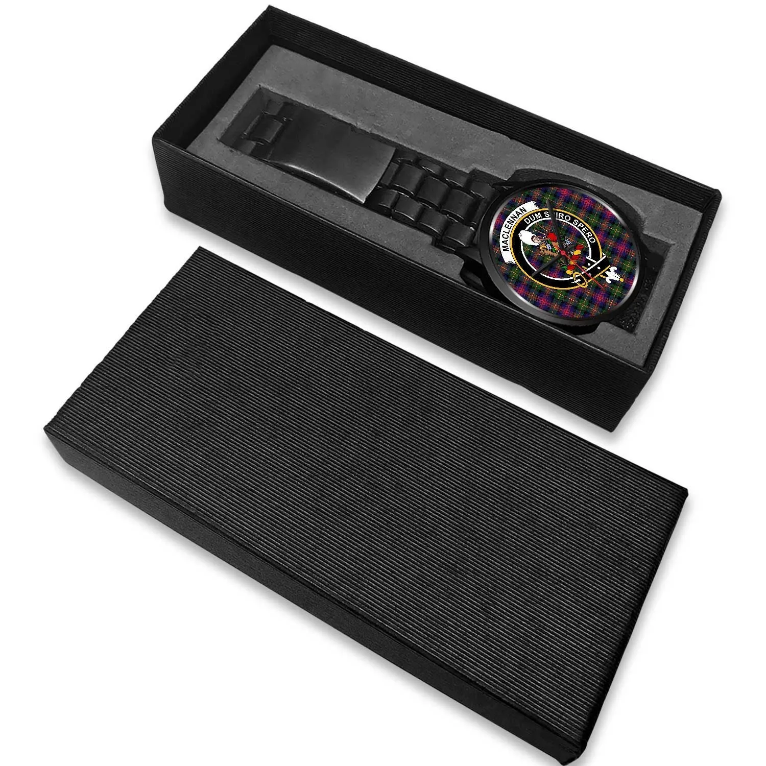 MacLennan Large Clan Badge Tartan Black Watch