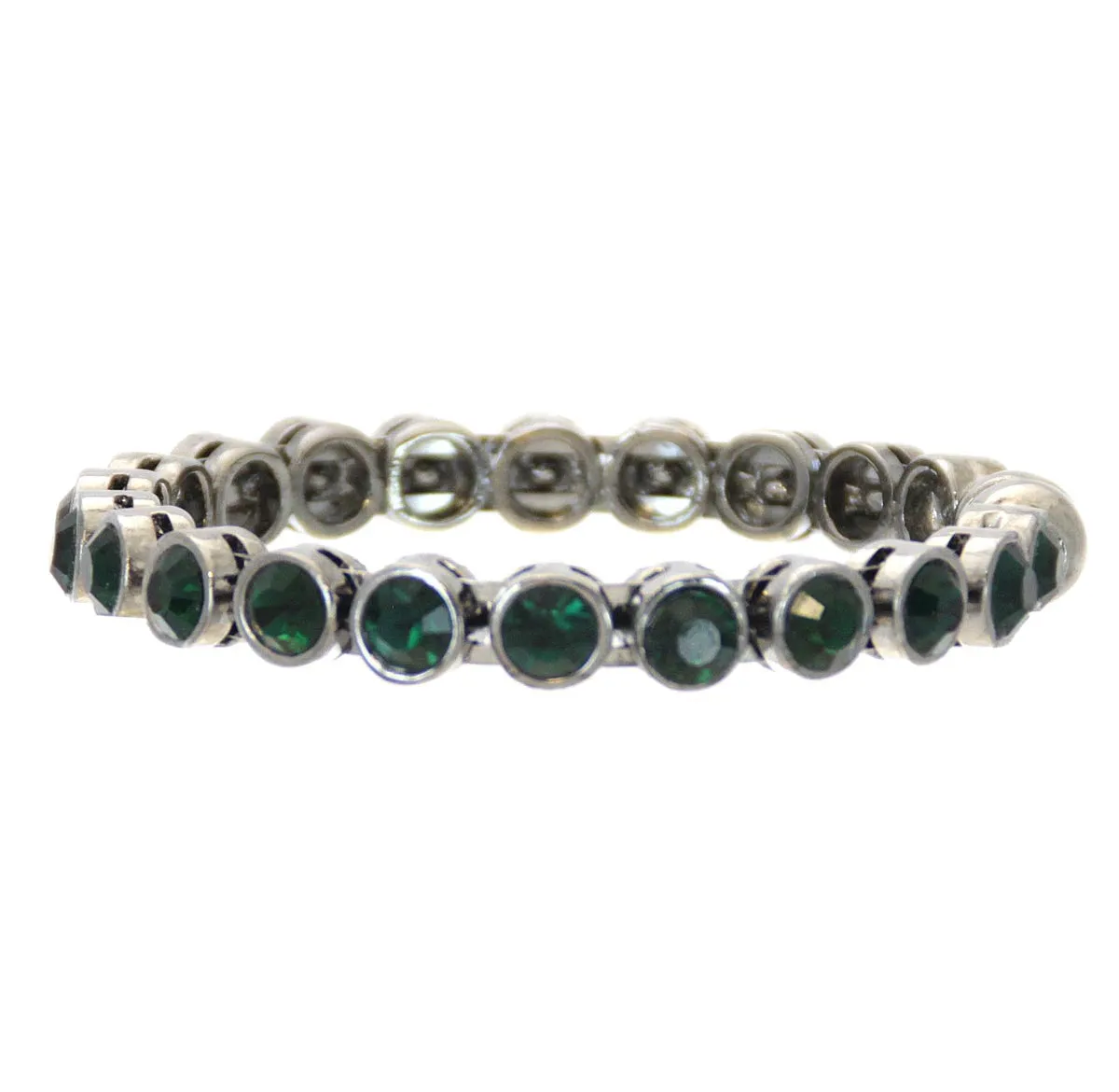 Magnetic Bracelet Emerald Crystals